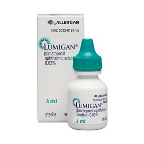 Lumigan for eyelash growth