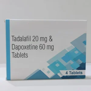 Buy Tadalafil 20mg Dapoxetine 60mg | ED & PE Medicine